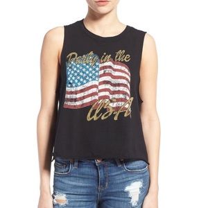 Project Social T LA black party in the USA tank